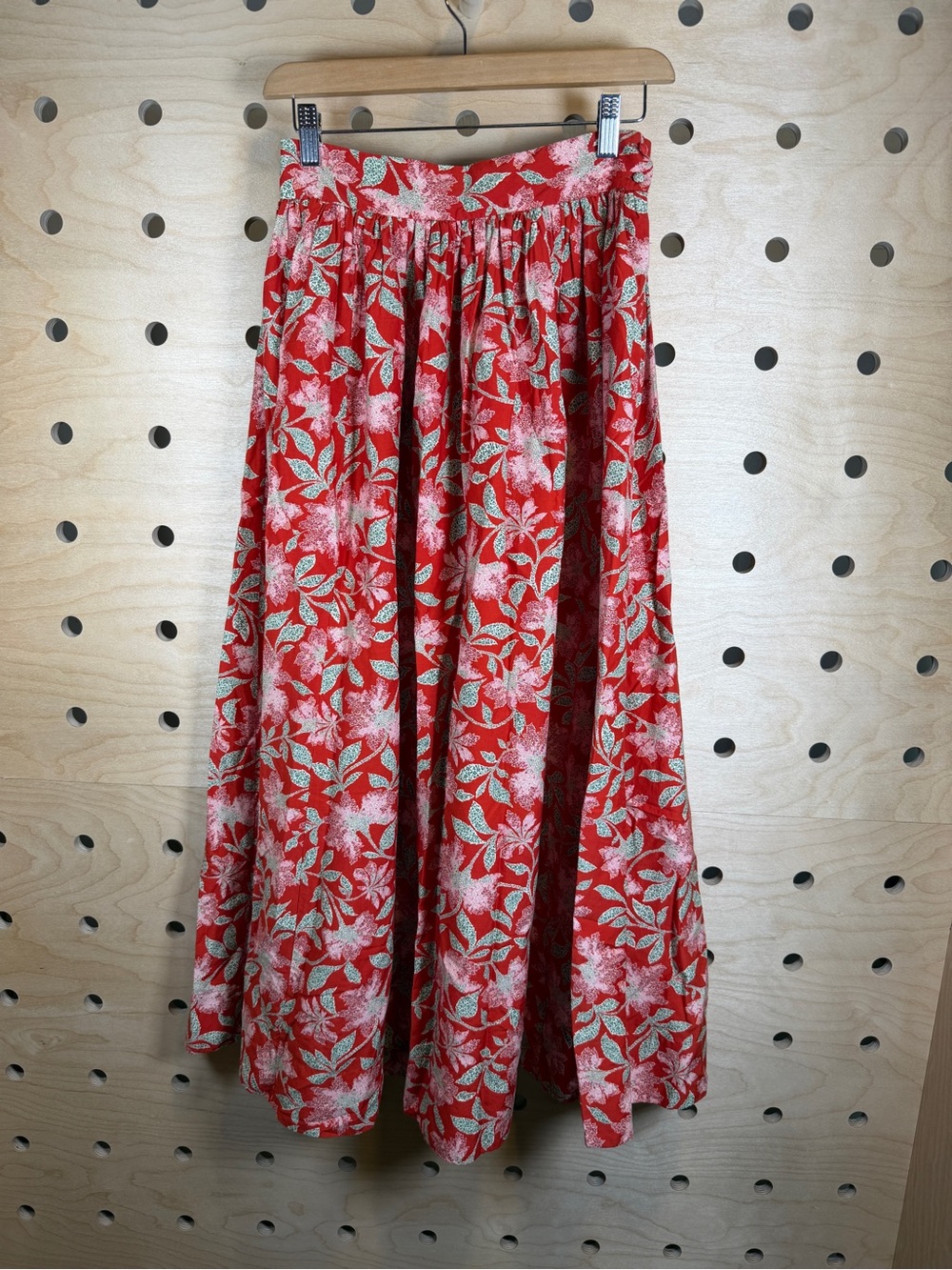 DÔEN Floral Midi Skirt | Size S